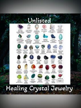 UNLISTED Healing Crystal Jewelry 🌻